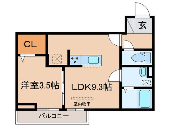 Sakuraの物件間取画像